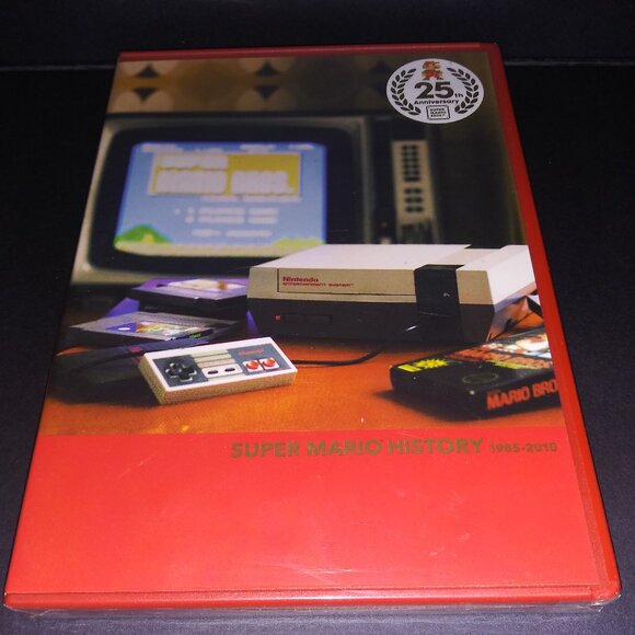 Nintendo Super Mario Bros History Soundtrack CD 25th Anniversary Edition 2010 - Picture 1 of 5